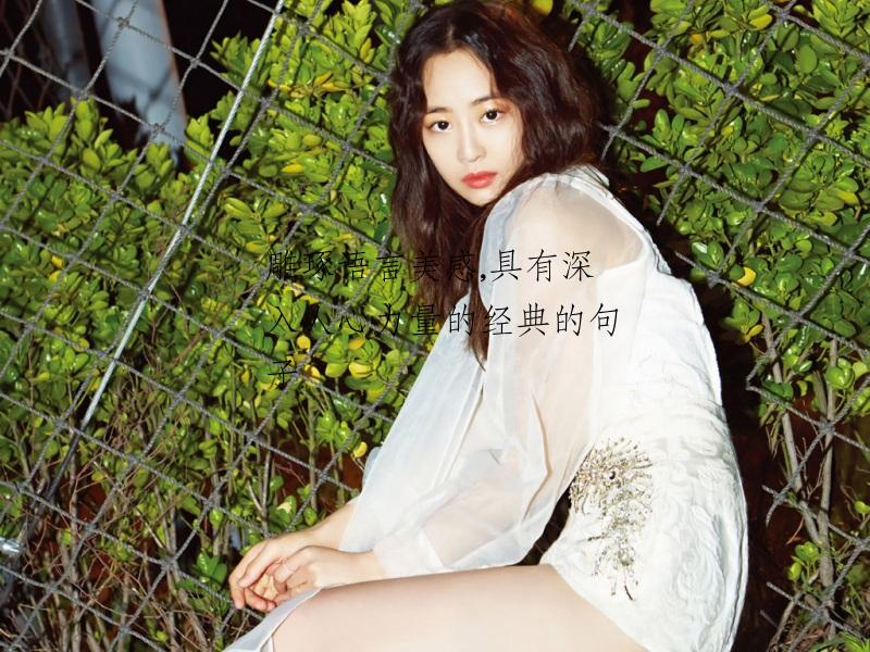 雕琢语言美感,具有深入人心力量的经典的句子